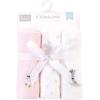 image:imageHudson Baby Unisex Baby Super Soft Cotton Washcloths Bee One SizePink Cloud