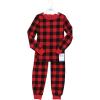 image:imageHudson Baby Unisex Baby Thermal Long Underwear Set Soft PinkBuffalo Plaid