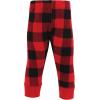 image:imageHudson Baby Unisex Baby Thermal Tapered Ankle Pants 4pk Acorn BotanicalBuffalo Plaid Moose