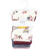 image:imageHudson Baby Unisex Baby Thermal Tapered Ankle Pants 4pk Acorn BotanicalDusty Rose Floral