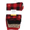 image:imageHudson Baby Unisex Cotton Pants and LeggingsGold Heart Plaid
