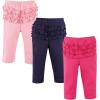 image:imageHudson Baby Unisex Cotton Pants and LeggingsPink Navy