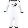 image:imageHudson Baby unisexchild Cotton CoverallsBaby Bear Gray Black