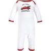 image:imageHudson Baby unisexchild Cotton CoverallsChristmas Tree