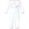 image:imageHudson Baby unisexchild Cotton CoverallsHappy Easter