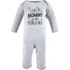image:imageHudson Baby unisexchild Cotton CoverallsMom Dad Moon Back