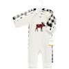 image:imageHudson Baby unisexchild Cotton CoverallsMoose