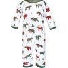 image:imageHudson Baby unisexchild Cotton CoverallsMoose Be Christmas