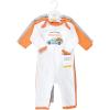 image:imageHudson Baby unisexchild Cotton CoverallsPumpkin Truck