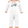 image:imageHudson Baby unisexchild Cotton CoverallsPumpkin Truck