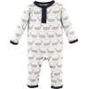image:imageHudson Baby unisexchild Cotton CoverallsWhale