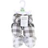 image:imageHudson BabyCharcoal Gray White Plaid