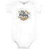 image:imageHudson Home Collection Baby Shawl Collar Plush RobeBe Happy Floral