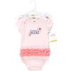 image:imageHudson Home Collection Baby Shawl Collar Plush RobeButterfly Floral Tutu