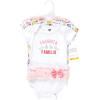 image:imageHudson Home Collection Baby Shawl Collar Plush RobeFavorita Botanical Tutu