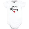 image:imageHudson Home Collection Baby Shawl Collar Plush RobeGirl Mommy Red Black