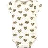 image:imageHudson Home Collection Baby Shawl Collar Plush RobeLeopard Hearts