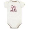 image:imageHudson Home Collection Baby Shawl Collar Plush RobeLittle Love Flowers