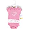 image:imageHudson Home Collection Baby Shawl Collar Plush RobeLove Daisy Tutu