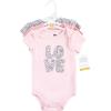 image:imageHudson Home Collection Baby Shawl Collar Plush RobeLove Floral