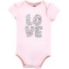 image:imageHudson Home Collection Baby Shawl Collar Plush RobeLove Floral
