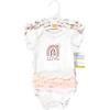 image:imageHudson Home Collection Baby Shawl Collar Plush RobeLove Rainbow Tutu
