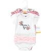 image:imageHudson Home Collection Baby Shawl Collar Plush RobeMamas Girl Flower Tutu