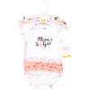 image:imageHudson Home Collection Baby Shawl Collar Plush RobeMamas Girl Pink Peony Tutu