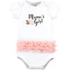 image:imageHudson Home Collection Baby Shawl Collar Plush RobeMamas Girl Pink Peony Tutu