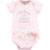 image:imageHudson Home Collection Baby Shawl Collar Plush RobePrincess Arrived Tutu
