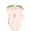 image:imageHudson Home Collection Baby Shawl Collar Plush RobeSage Floral Wreath