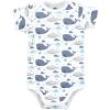 image:imageHudson Home Collection Baby Shawl Collar Plush RobeSea Friends