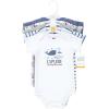 image:imageHudson Home Collection Baby Shawl Collar Plush RobeSea Friends