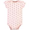 image:imageHudson Home Collection Baby Shawl Collar Plush RobeSoft Painted Floral