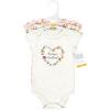 image:imageHudson Home Collection Baby Shawl Collar Plush RobeSoft Painted Floral