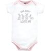 image:imageHudson Home Collection Baby Shawl Collar Plush RobeSome Bunny