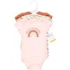 image:imageHudson Home Collection Baby Shawl Collar Plush RobeSunshine Rainbows