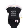 image:imageHudson Home Collection Baby Shawl Collar Plush RobeToile Black Dress