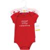 image:imageHudson Home Collection Baby Shawl Collar Plush RobeValentine Hearts