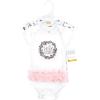 image:imageHudson Home Collection Baby Shawl Collar Plush RobeWild Flower Tutu