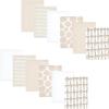 image:imageHudson Baby Cotton Flannel Burp Cloths 12Pack Bundle Giraffe One Size