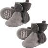 Charcoal and Gray Fleece