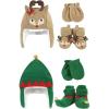 Green Elf Girl Reindeer
