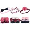 Burgundy Floral 6-piece