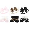 image:imageHudson Baby Girls Headband and Socks GiftsetLeopard