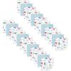 image:imageHudson Baby Unisex Baby 24Pc Cotton Muslin Washcloths Poppy Daisy One SizeDino
