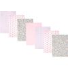 Outline Floral Soft Pink 7-pack