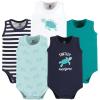 image:imageHudson Baby Unisex Baby Cotton Sleeveless BodysuitsSea Turtle