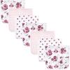 image:imageHudson Baby Unisex Baby Muslin Burp Cloth 7pk One SizeRose