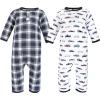 image:imageHudson Baby Unisex Baby Premium Quilted CoverallsCars